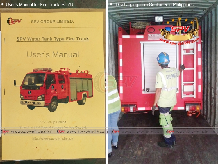 Fire Apparatus ISUZU - Manual and Discharging Fire Apparatus ISUZU - Manual and Discharging